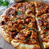 Tavuklu BBQ Pizza